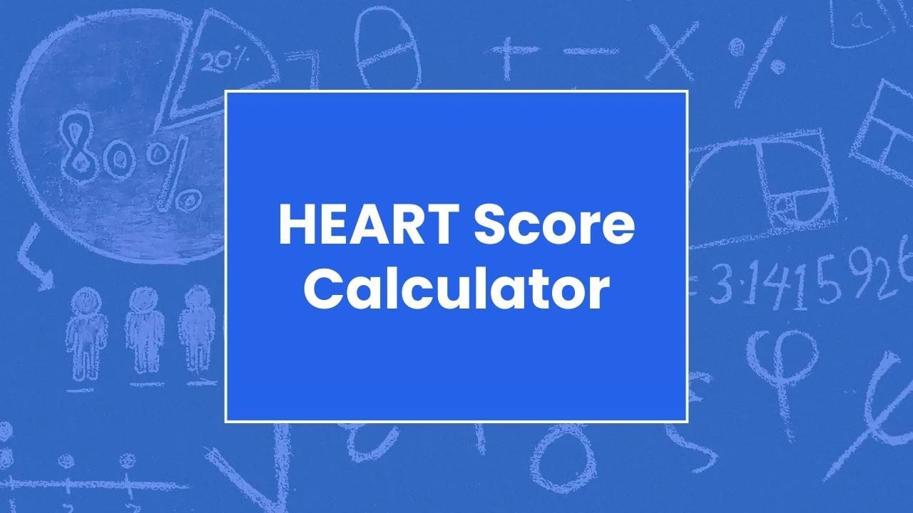HEART Score Calculator